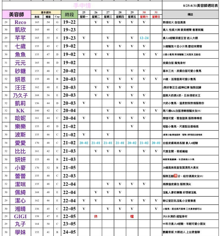 16館(手中情)